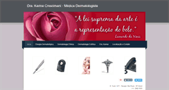 Desktop Screenshot of crescimani.com.br